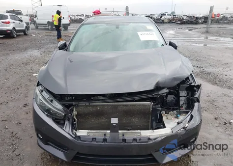 2016 Honda Civic Ex-T from USA, damaged, VIN 2HGFC1F3XGH651796